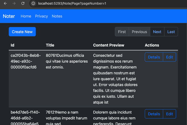 Before and After - Transforming Noter with Bootstrap